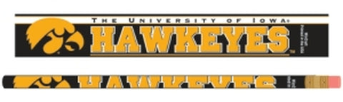 ~Iowa Hawkeyes Pencil 6 Pack~ backorder