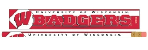 ~Wisconsin Badgers Pencil 6 Pack - Special Order~ backorder