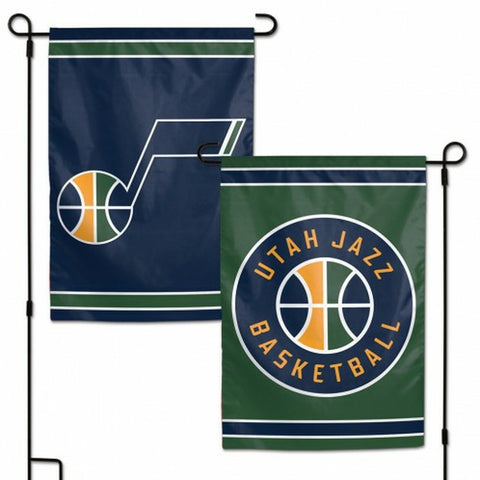 ~Utah Jazz Flag 12x18 Garden Style 2 Sided - Special Order~ backorder
