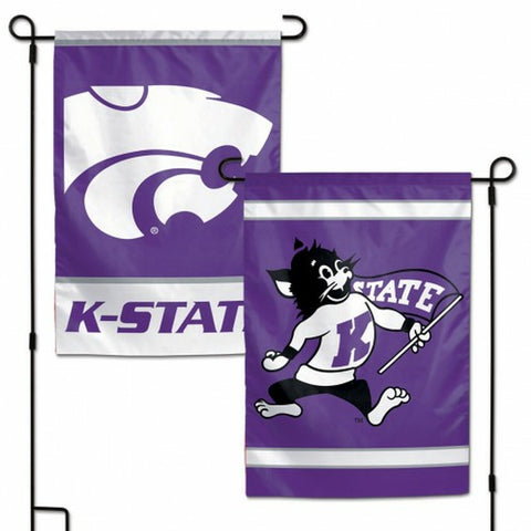Kansas State Wildcats Flag 12x18 Garden Style 2 Sided