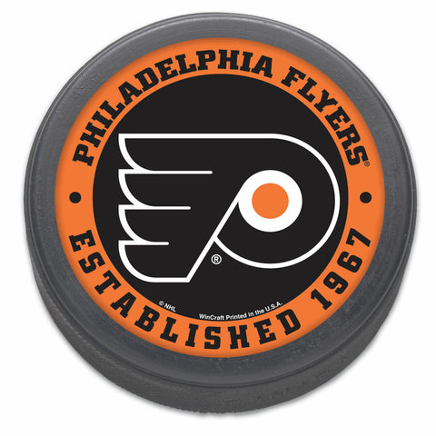 Philadelphia Flyers Hockey Puck Packaged Est 1967 Design