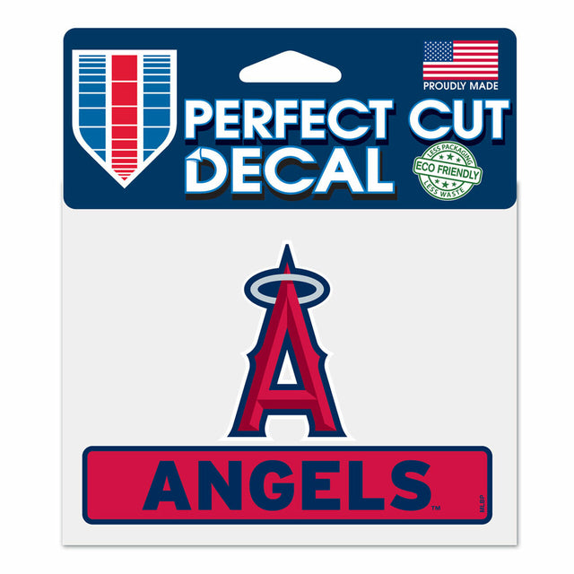 Calcomanía de Los Angeles Angels de 4,5 x 5,75 pulgadas, corte perfecto y color