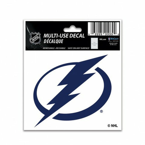 Tampa Bay Lightning Decal 3x4 Multi Use Color