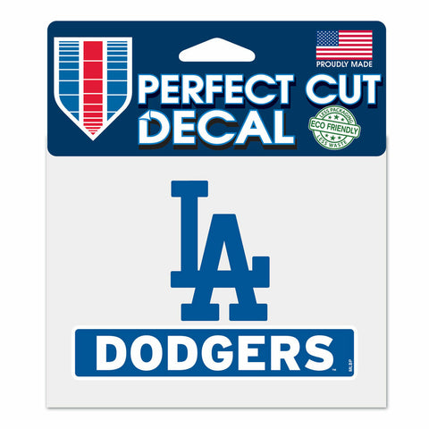 ~Los Angeles Dodgers Decal 4.5x5.75 Perfect Cut Color - Special Order~ backorder