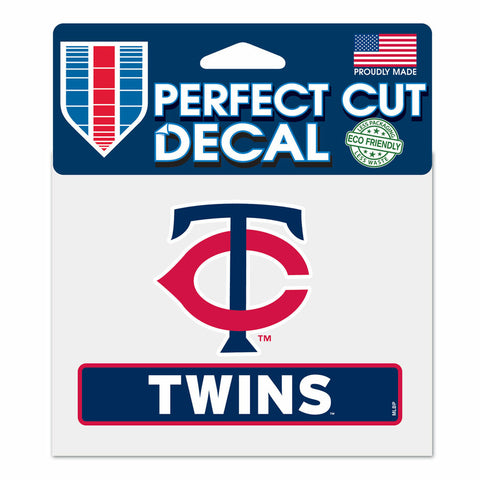 ~Minnesota Twins Decal 4.5x5.75 Perfect Cut Color - Special Order~ backorder