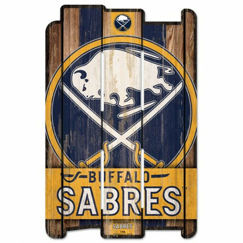 ~Buffalo Sabres Sign 11x17 Wood Fence Style - Special Order~ backorder