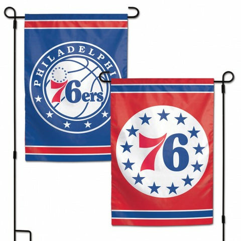 ~Philadelphia 76ers Flag 12x18 Garden Style 2 Sided - Special Order~ backorder