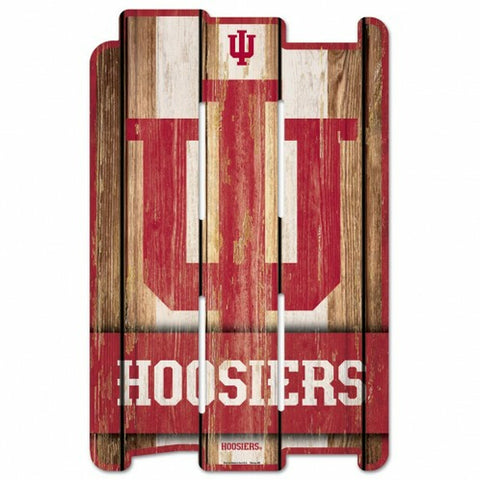 ~Indiana Hoosiers Sign 11x17 Wood Fence Style - Special Order~ backorder