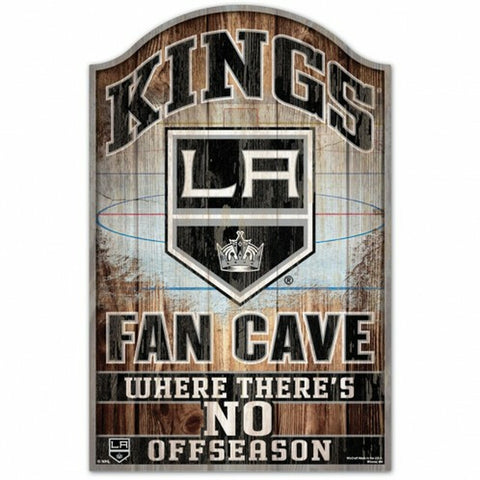 ~Los Angeles Kings Sign 11x17 Wood Fan Cave Design - Special Order~ backorder