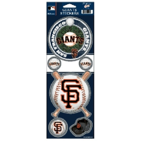 ~San Francisco Giants Stickers Prismatic - Special Order~ backorder