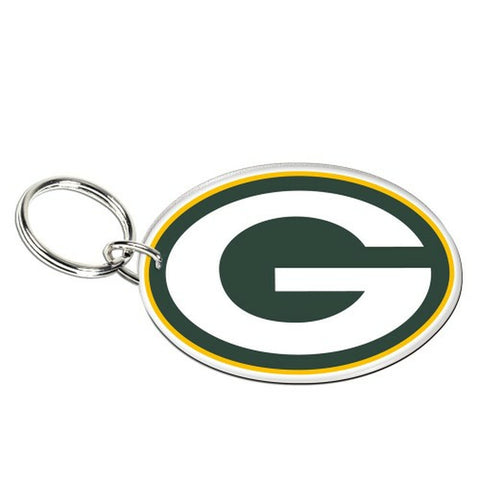 ~Green Bay Packers Key Ring Acrylic Carded Premium Special Order~ backorder