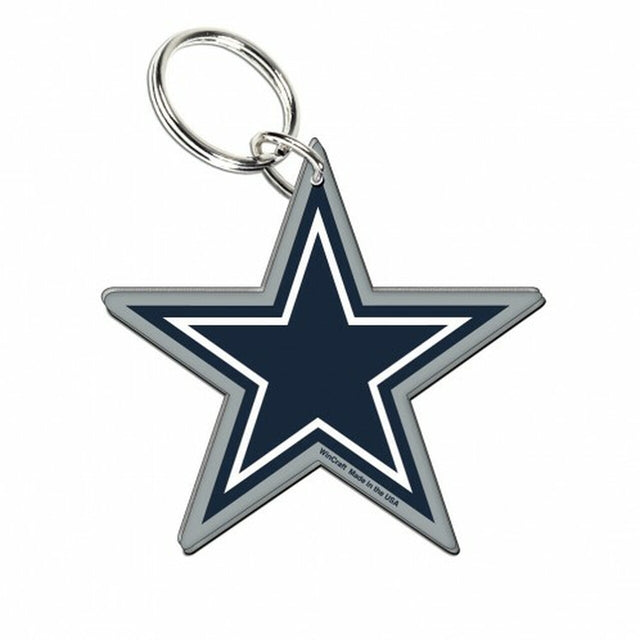 Dallas Cowboys Key Ring Acrylic Carded Premium