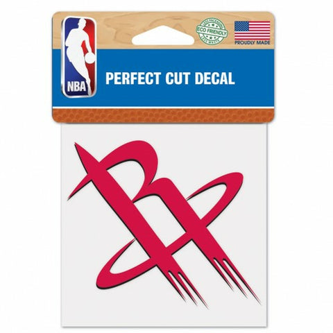Houston Rockets Decal 4x4 Perfect Cut Color