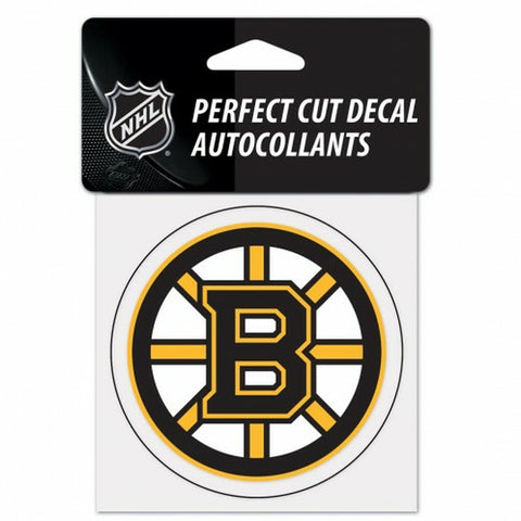 Boston Bruins Decal 4x4 Perfect Cut Color