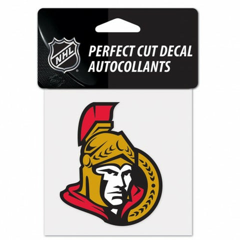 ~Ottawa Senators Decal 4x4 Perfect Cut Color~ backorder