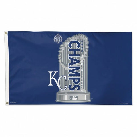 ~Kansas City Royals Flag 3x5 2015 World Series Champion~ backorder