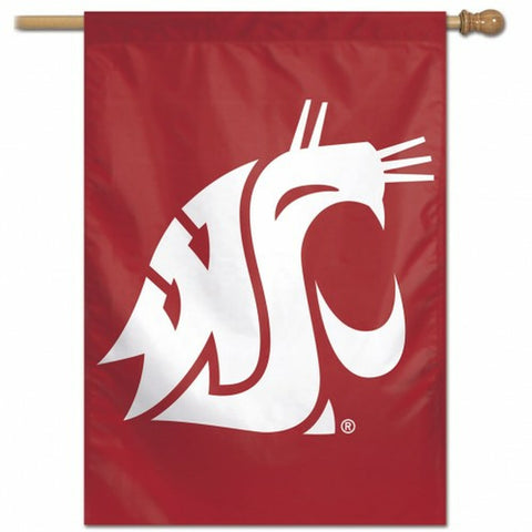 ~Washington State Cougars Banner 28x40 Vertical Alternate Design - Special Order~ backorder