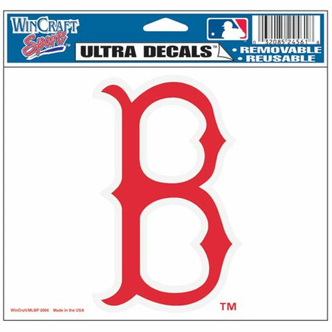 ~Boston Red Sox 5"x6" 'B' Ultra Decal - Special Order~ backorder