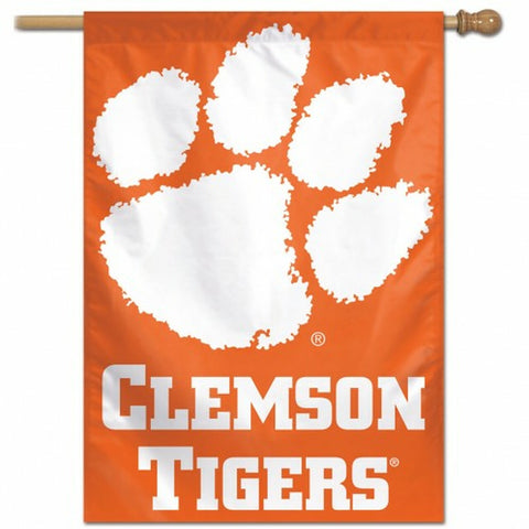 ~Clemson Tigers Banner 28x40 Vertical Second Alternate Design - Special Order~ backorder