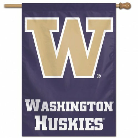 ~Washington Huskies Banner 28x40 Vertical Alternate Design - Special Order~ backorder