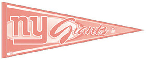New York Giants Pennant 12x30 Pink CO