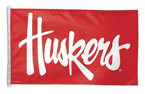~Nebraska Cornhuskers Flag 3x5 Huskers Design~ backorder
