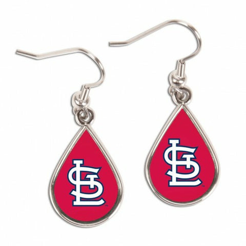 ~St. Louis Cardinals Earrings Tear Drop Style - Special Order~ backorder