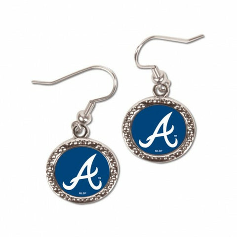 ~Atlanta Braves Earrings Round Design - Special Order~ backorder