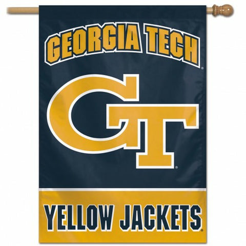 ~Georgia Tech Yellow Jackets Banner 28x40 Vertical - Special Order~ backorder