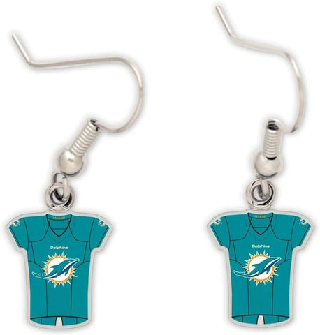 ~Miami Dolphins Earrings Jersey Style - Special Order~ backorder