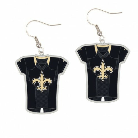 ~New Orleans Saints Earrings Jersey Style - Special Order~ backorder