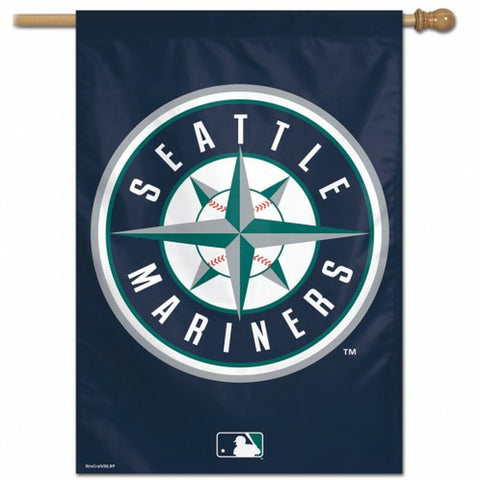 ~Seattle Mariners Banner 28x40 Vertical - Special Order~ backorder