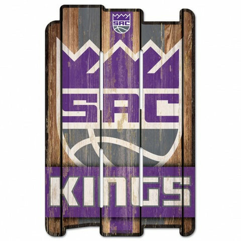 ~Sacramento Kings Sign 11x17 Wood Fence Style - Special Order~ backorder