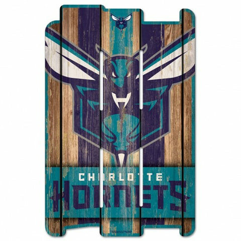 ~Charlotte Hornets Sign 11x17 Wood Fence Style - Special Order~ backorder