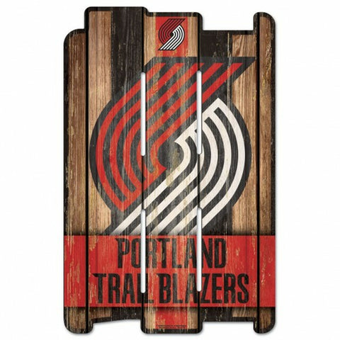 ~Portland Trail Blazers Sign 11x17 Wood Fence Style - Special Order~ backorder