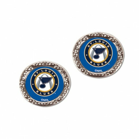 ~St. Louis Blues Earrings Post Style - Special Order~ backorder