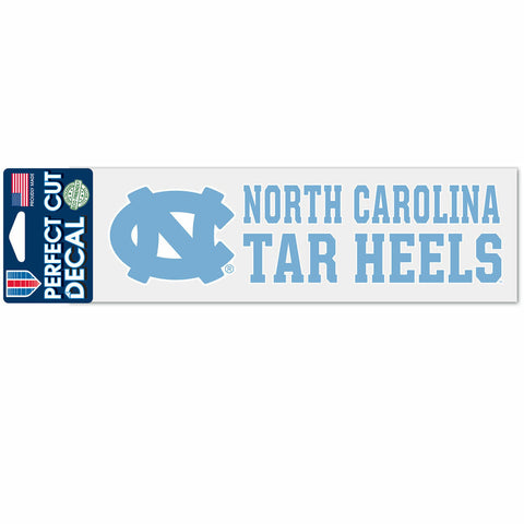 ~North Carolina Tar Heels Decal 3x10 Perfect Cut Color - Special Order~ backorder