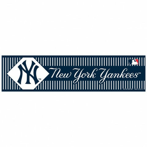 ~New York Yankees Decal 3x12 Bumper Strip Style Pinstripe Design - Special Order~ backorder