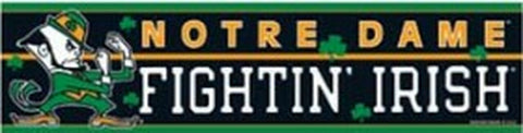 ~Notre Dame Fighting Irish Bumper Sticker - Special Order~ backorder