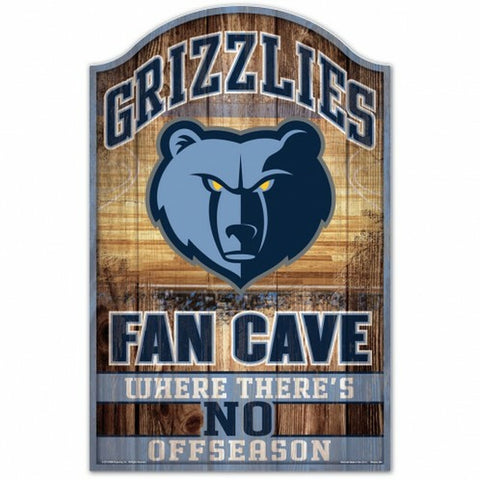 ~Memphis Grizzlies Sign 11x17 Wood Fan Cave Design - Special Order~ backorder