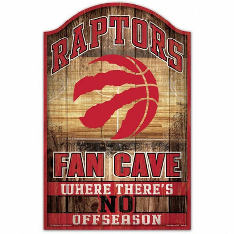 ~Toronto Raptors Sign 11x17 Wood Fan Cave Design - Special Order~ backorder
