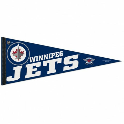 ~Winnipeg Jets Pennant 12x30 Classic Style - Special Order~ backorder