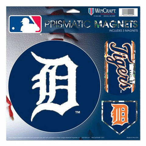 ~Detroit Tigers Magnets 11x11 Prismatic Sheet~ backorder