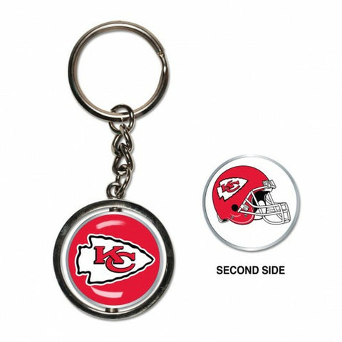 ~Kansas City Chiefs Key Ring Spinner Style - Special Order~ backorder