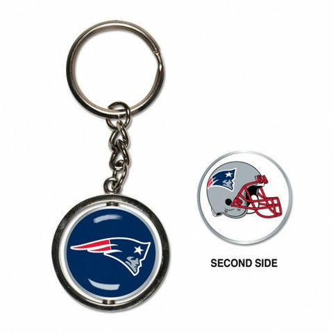 ~New England Patriots Key Ring Spinner Style - Special Order~ backorder