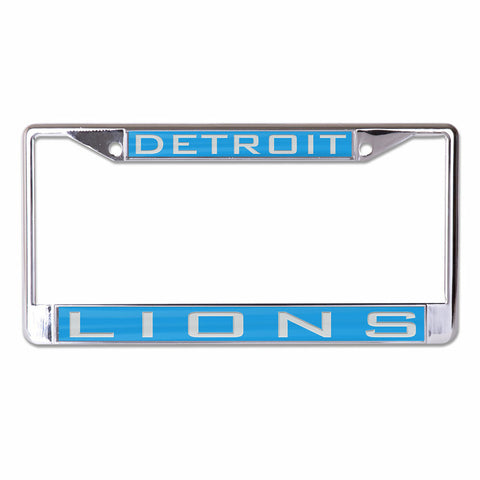 ~Detroit Lions License Plate Frame - Inlaid - Special Order~ backorder
