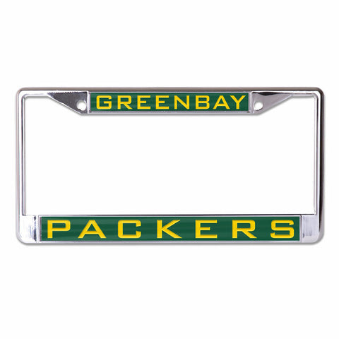 ~Green Bay Packers License Plate Frame - Inlaid - Special Order~ backorder