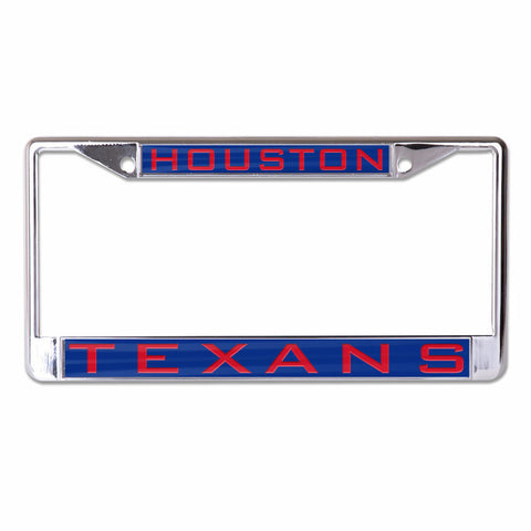 ~Houston Texans License Plate Frame Inlaid Style - Special Order~ backorder