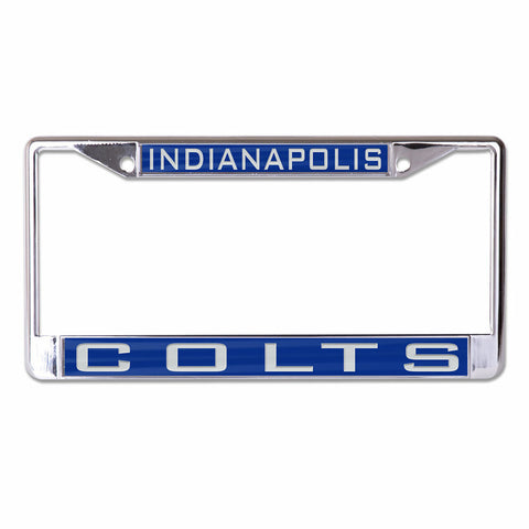 ~Indianapolis Colts License Plate Frame - Inlaid - Special Order~ backorder