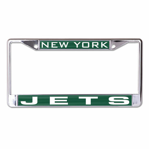 ~New York Jets License Plate Frame - Inlaid - Special Order~ backorder